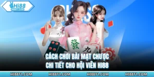 Cách Chơi Bài Mạt Chược - Chi Tiết Cho Hội Viên HI88
