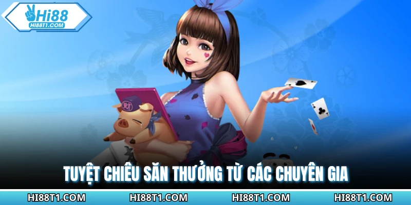 Tuyệt chiêu săn thưởng từ các chuyên gia